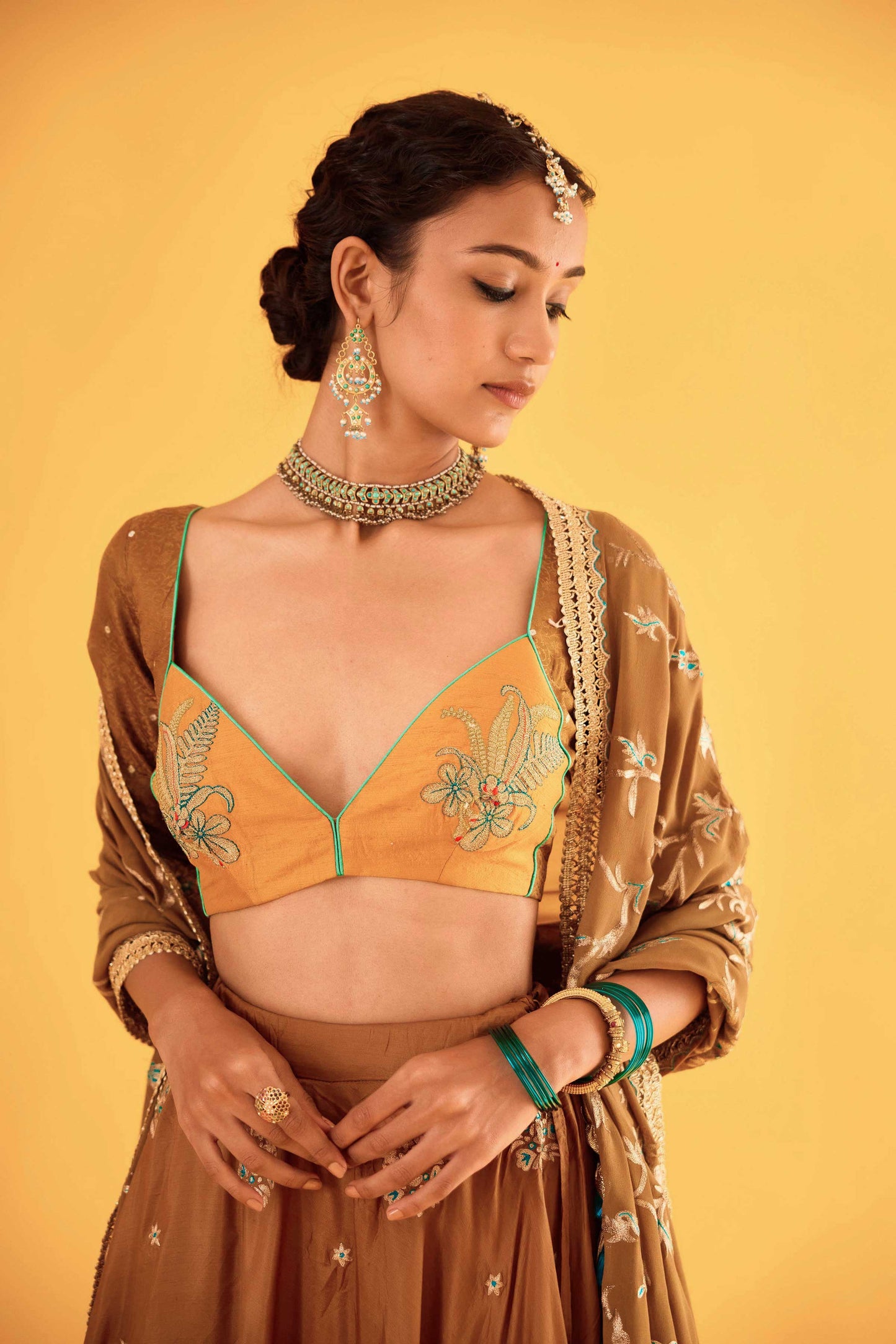 Aishwarya Lehenga (Kaansi)