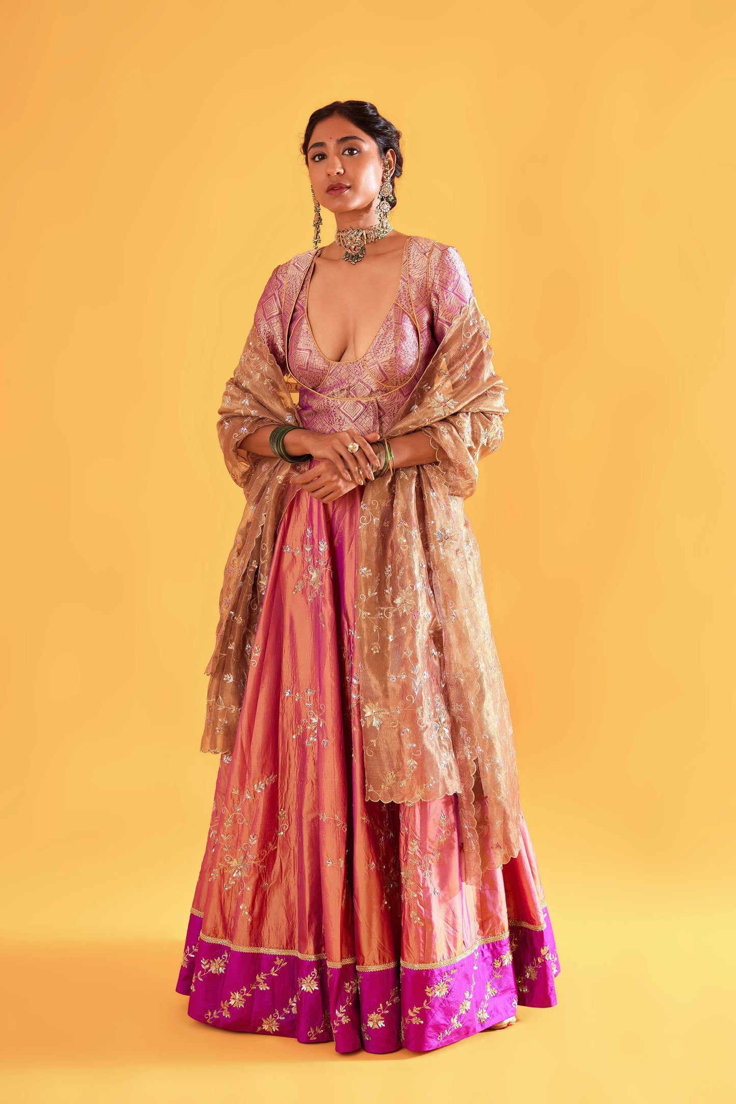 Bhairavi Devi Lehenga (Ouda)