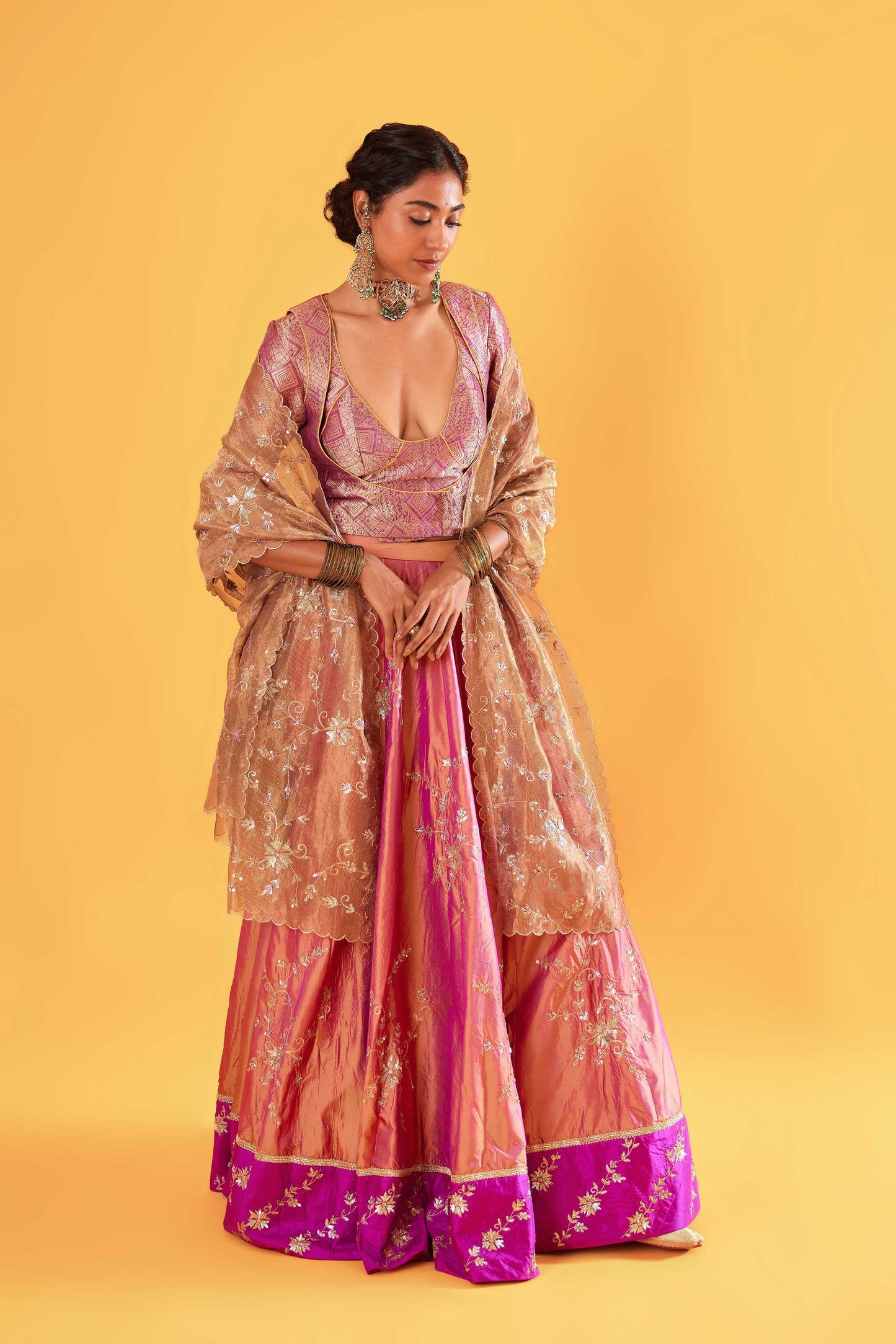 Bhairavi Devi Lehenga (Ouda)