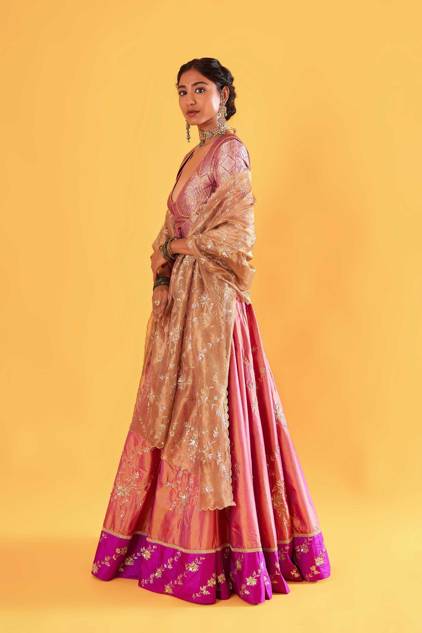 Bhairavi Devi Lehenga (Ouda)