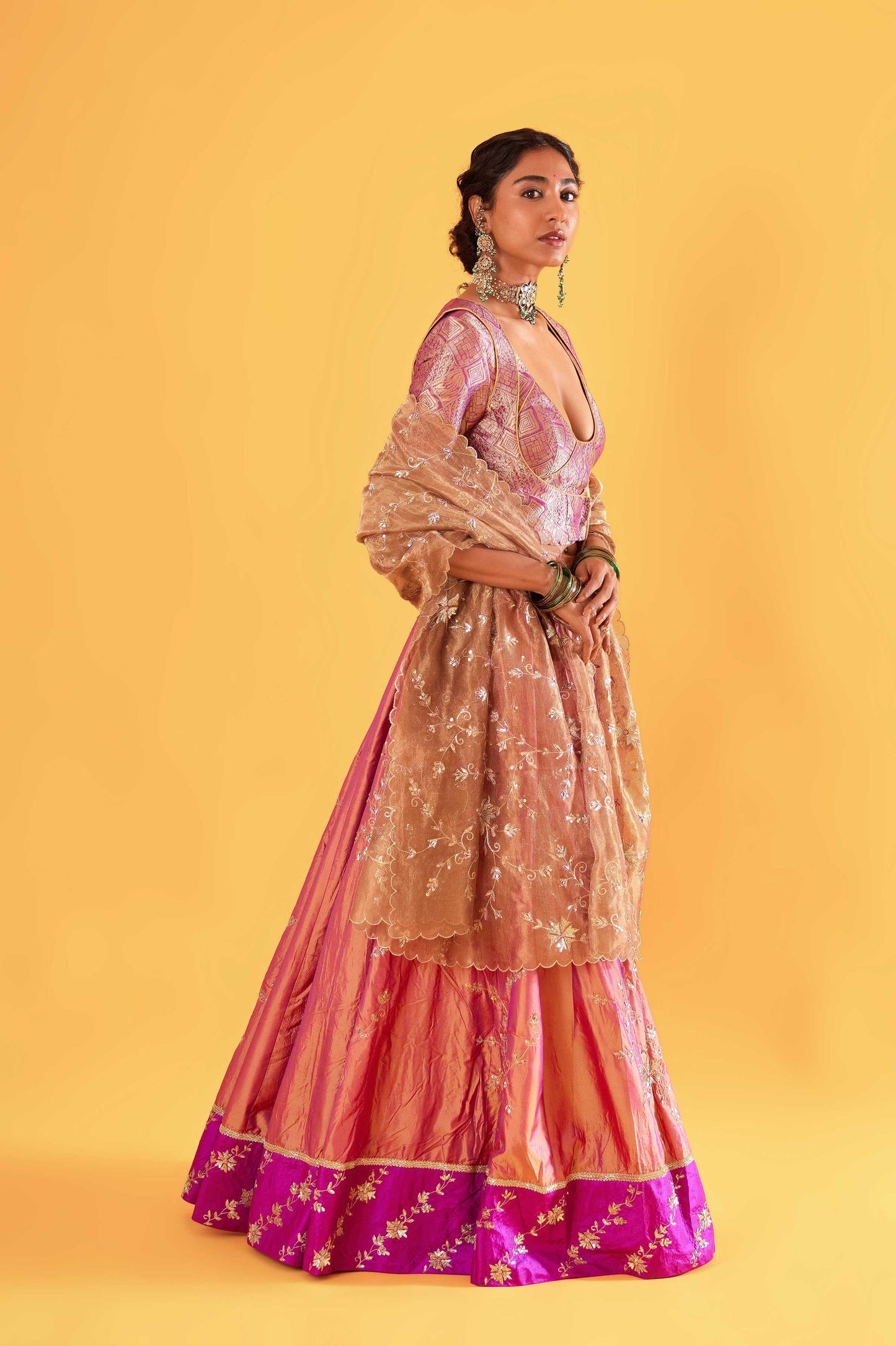 Bhairavi Devi Lehenga (Ouda)