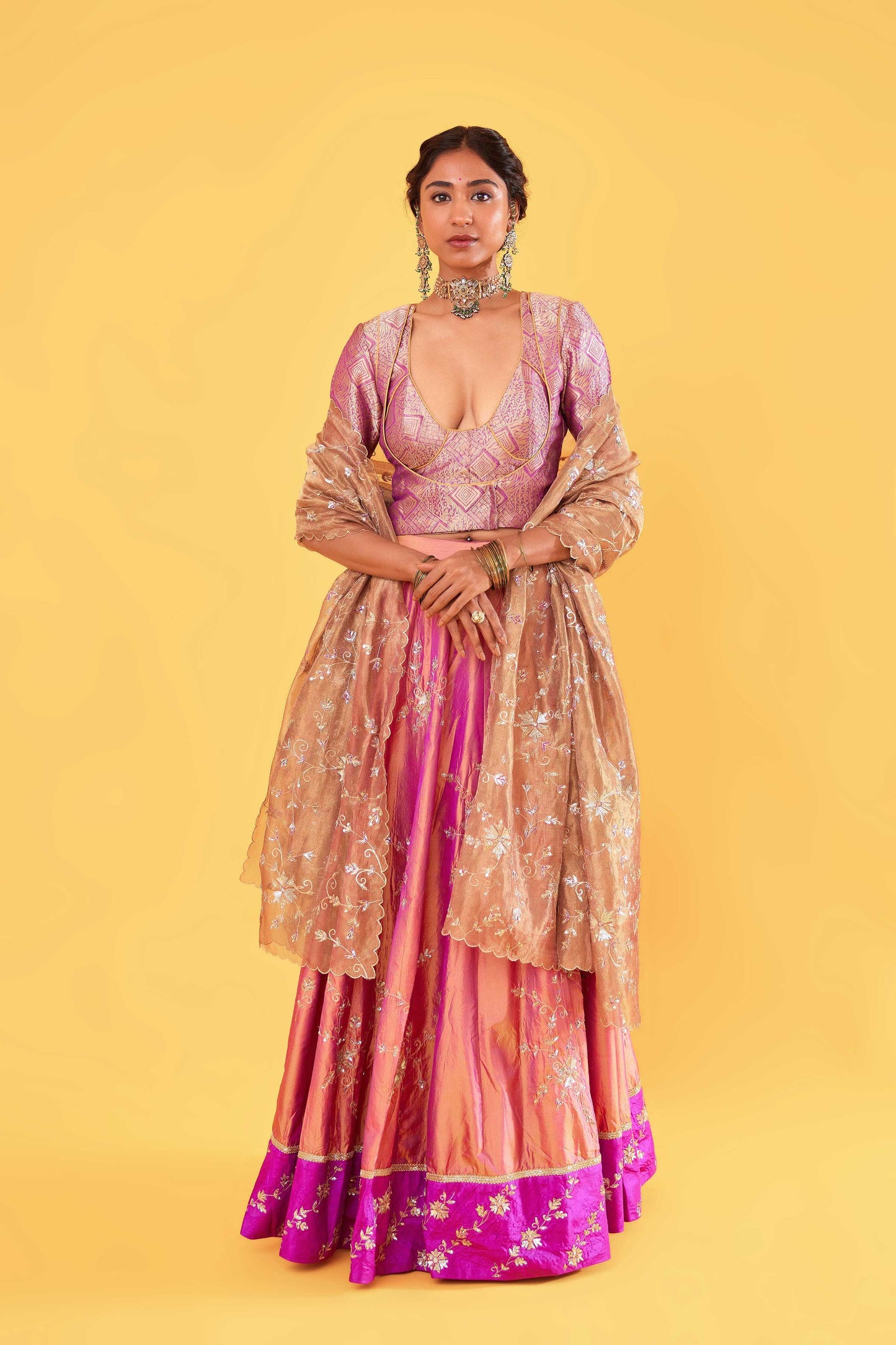 Bhairavi Devi Lehenga (Ouda)