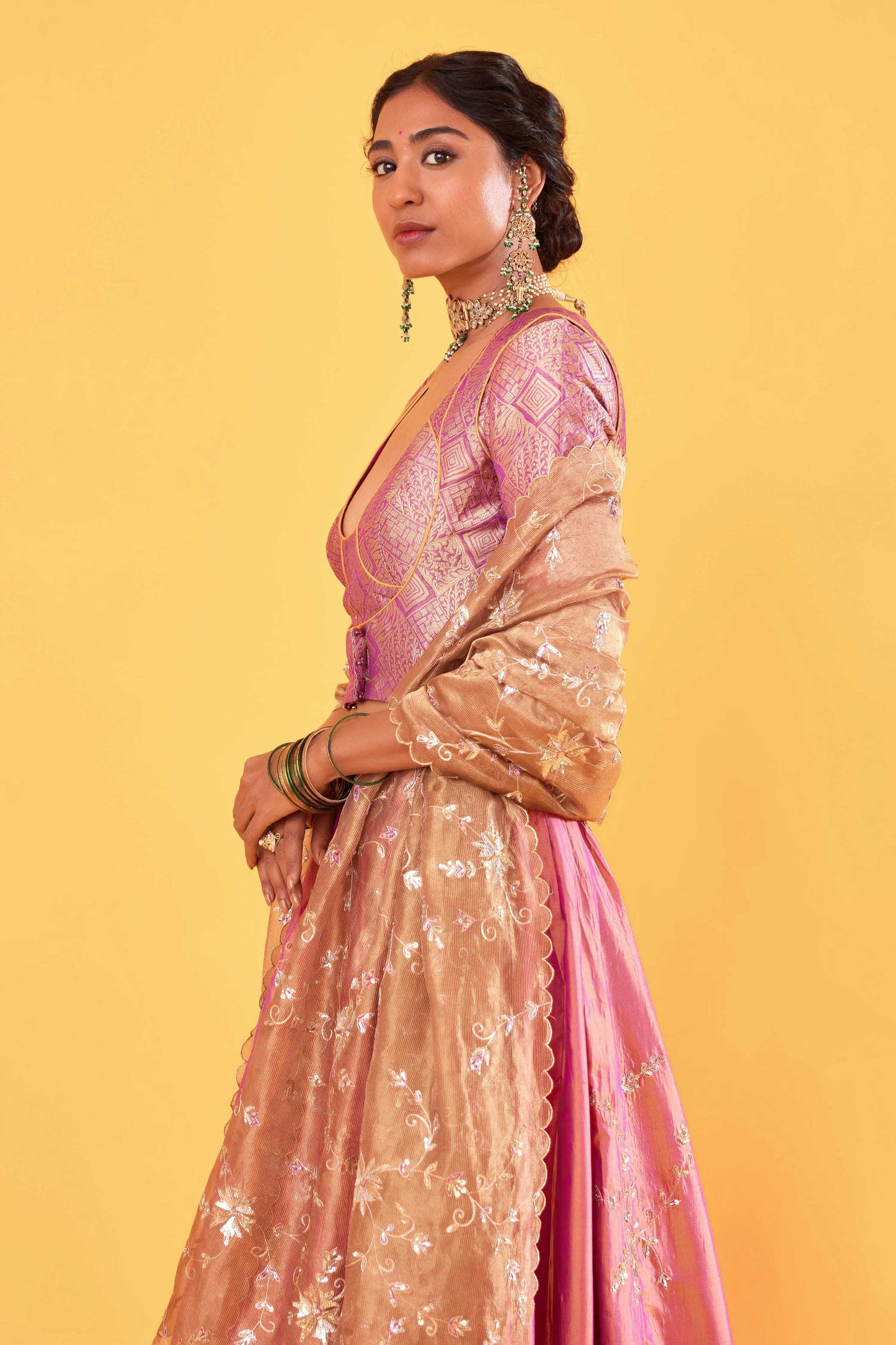 Bhairavi Devi Lehenga (Ouda)