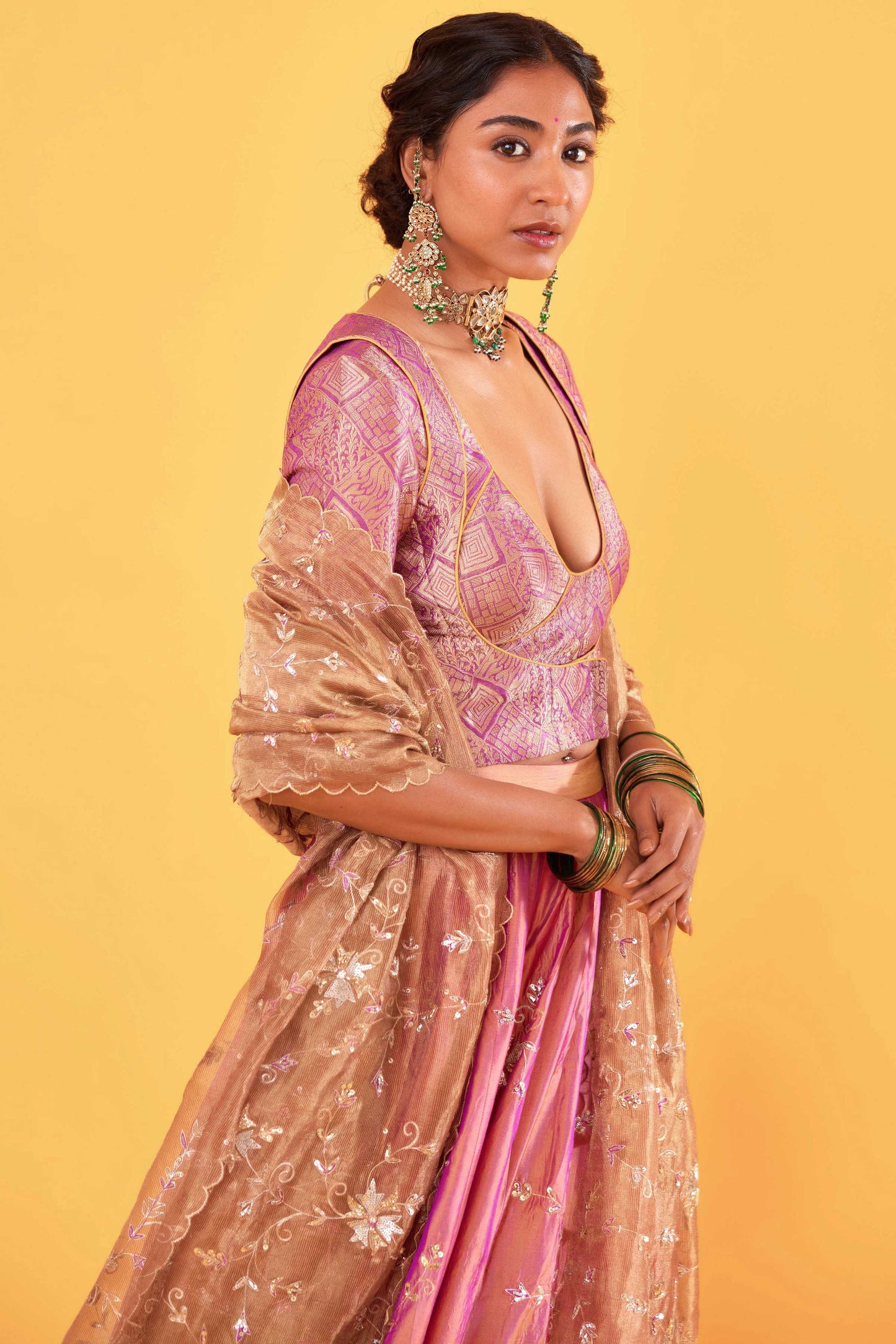 Bhairavi Devi Lehenga (Ouda)
