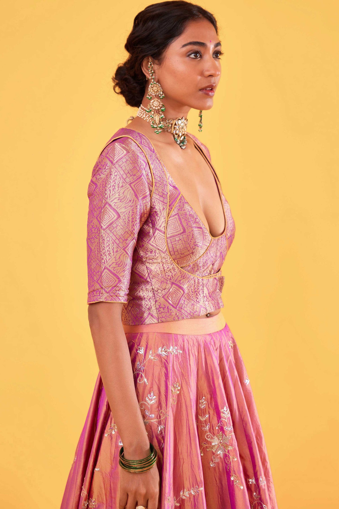 Bhairavi Devi Lehenga (Ouda)