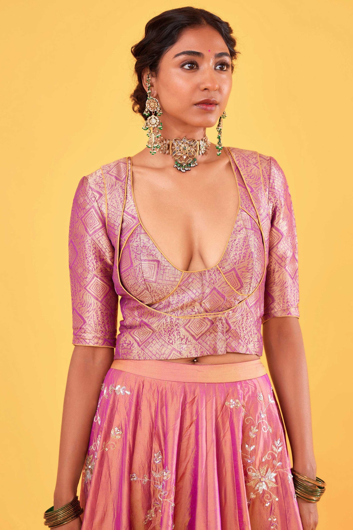 Bhairavi Devi Lehenga (Ouda)
