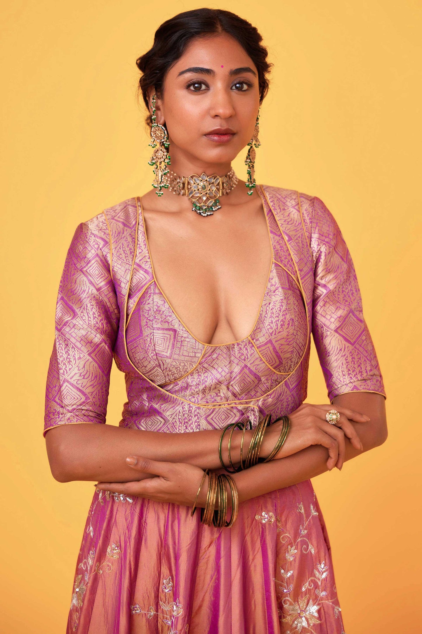 Bhairavi Devi Lehenga (Ouda)