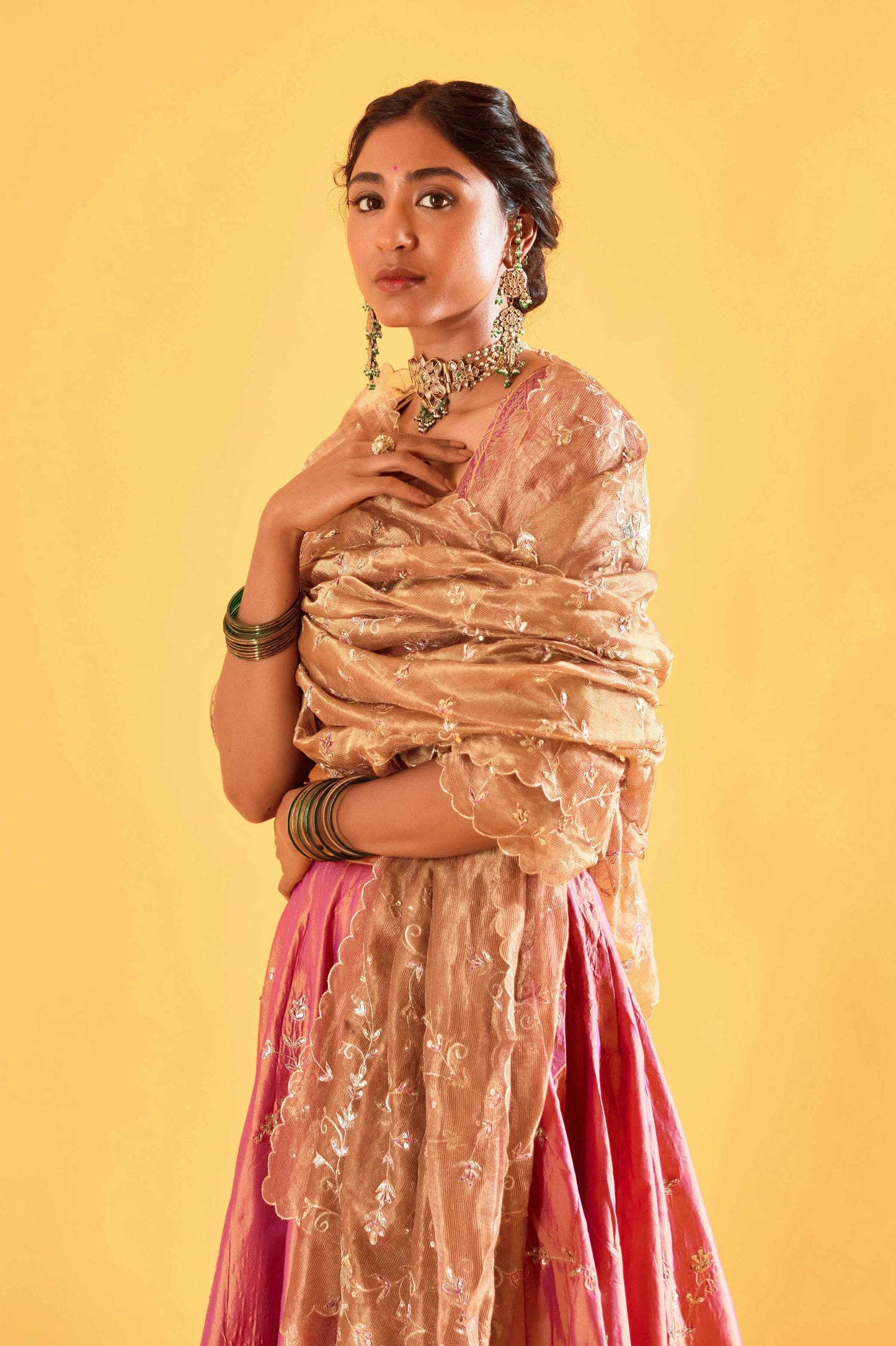 Bhairavi Devi Lehenga (Ouda)