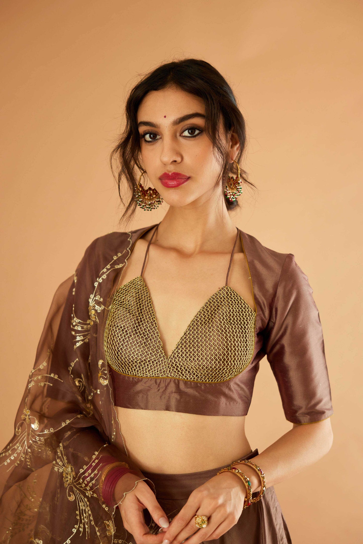 Gayatri Devi Lehenga (Tambai)