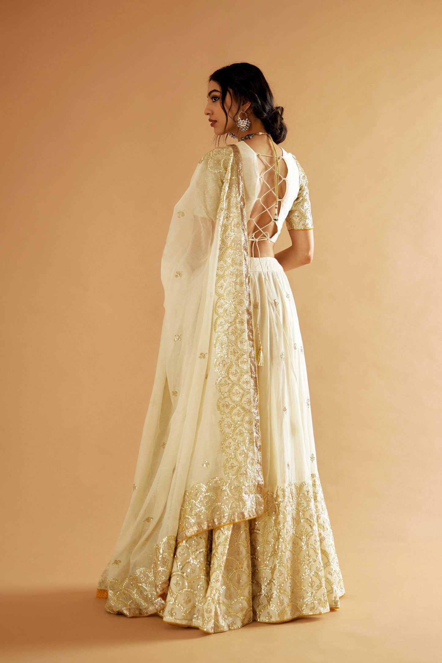 Indrani Lehenga Sabz Hara