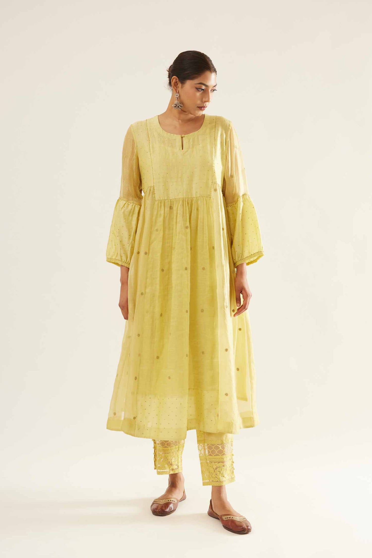 Kota ki Kahani Lemon Yellow joda