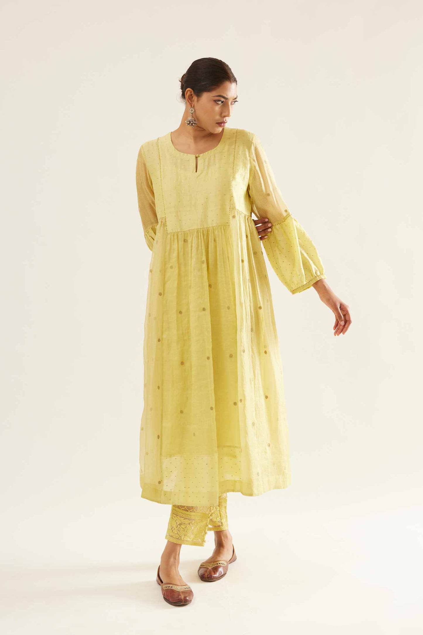 Kota ki Kahani Lemon Yellow joda