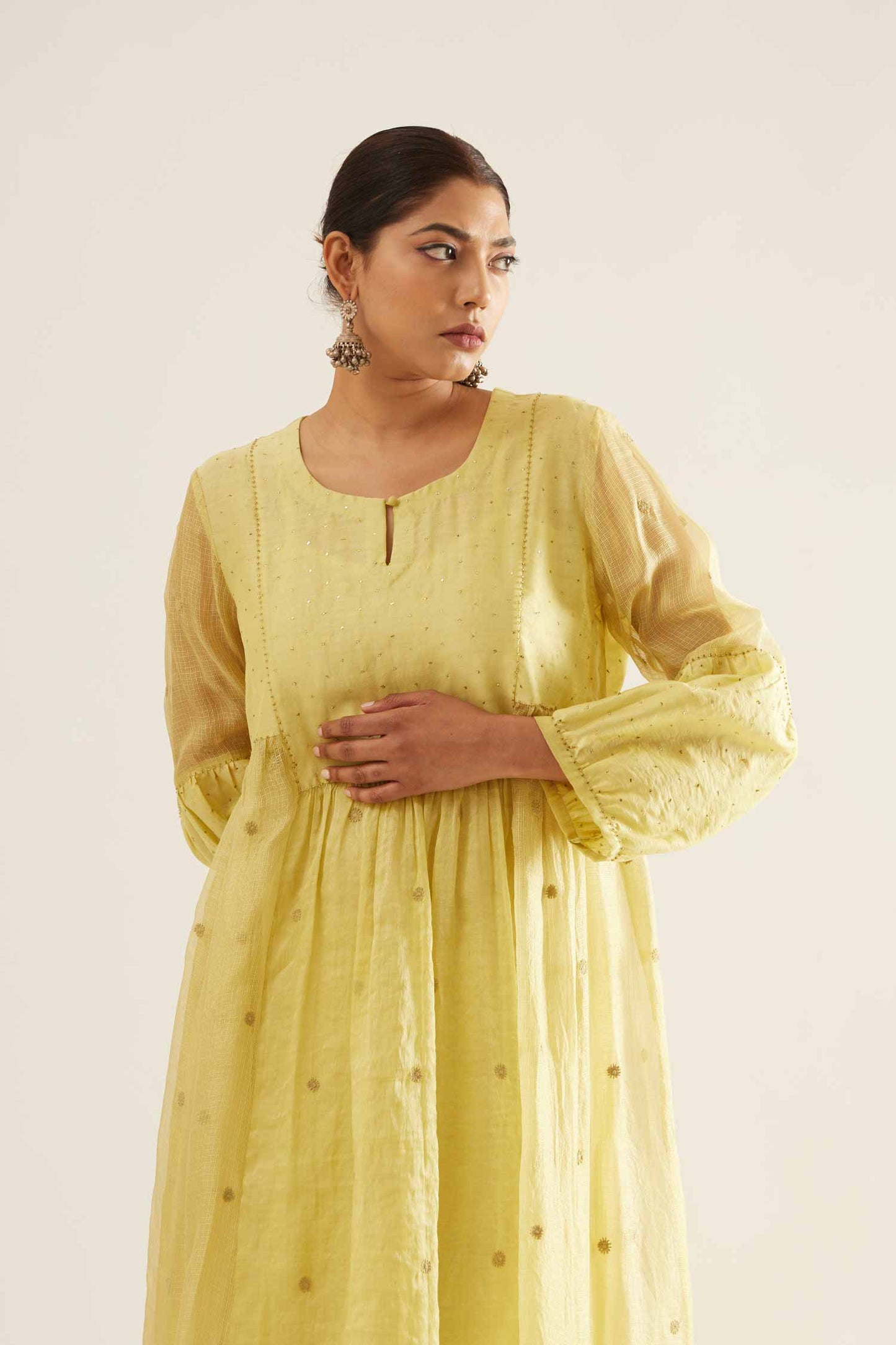 Kota ki Kahani Lemon Yellow joda