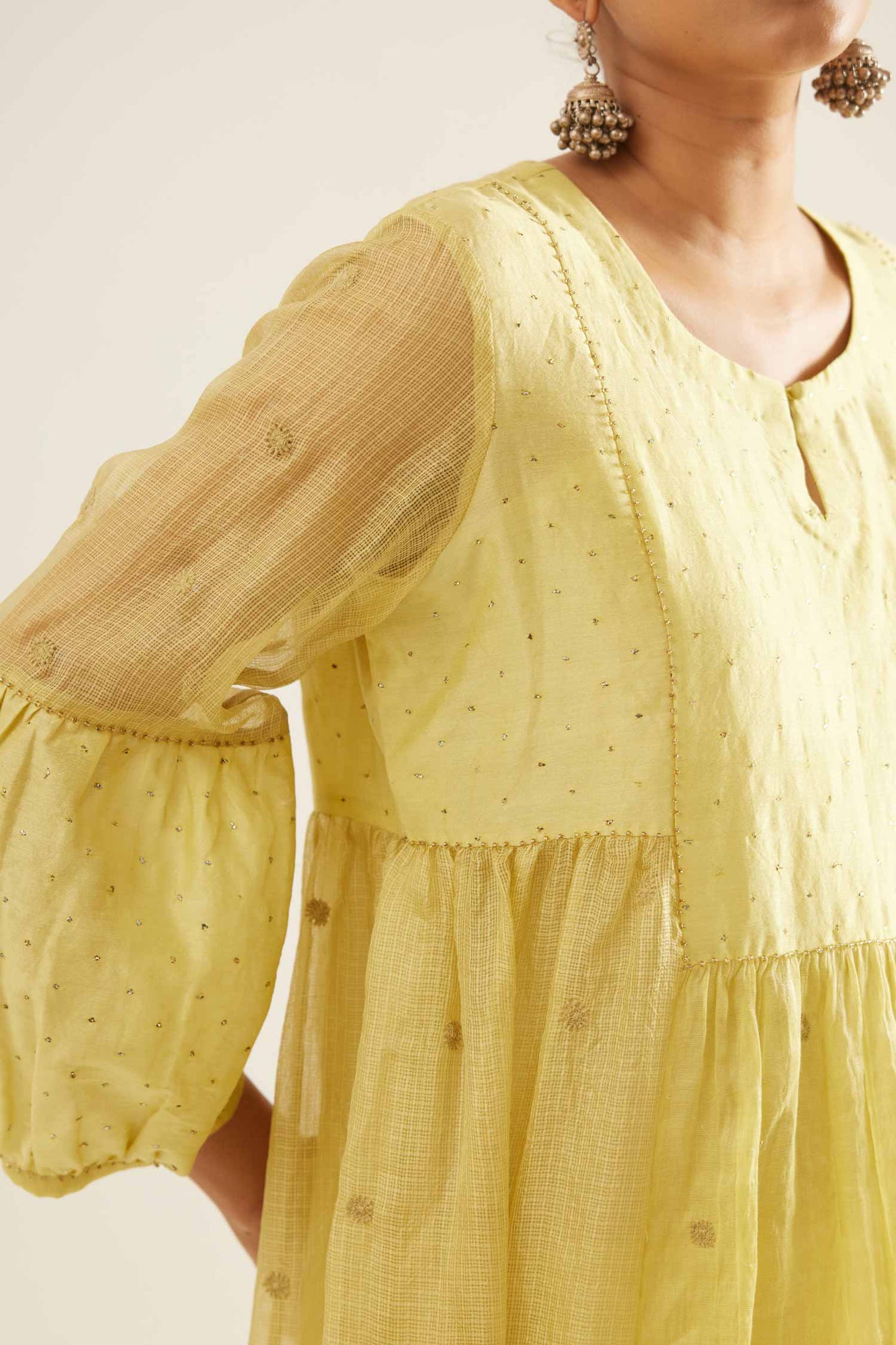 Kota ki Kahani Lemon Yellow joda