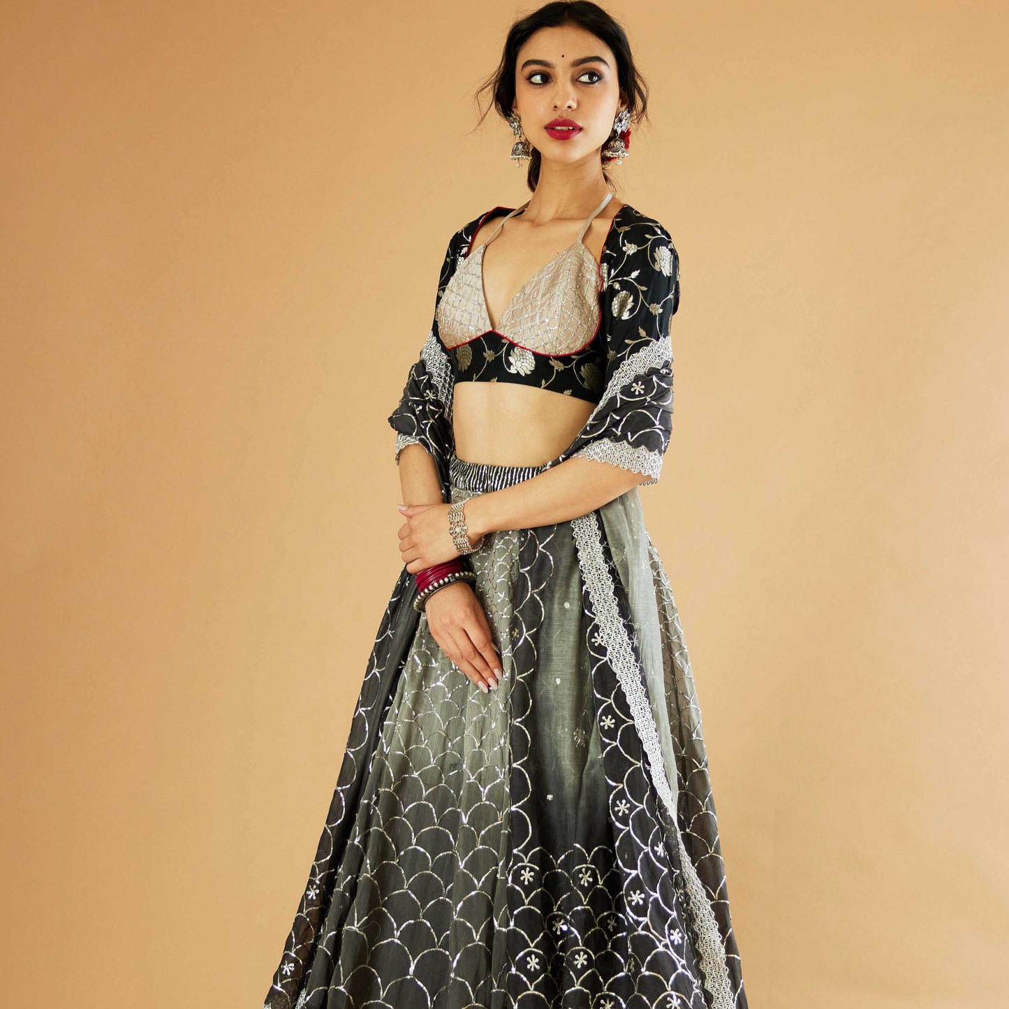 Meenakshi Devi Lehenga Tambai