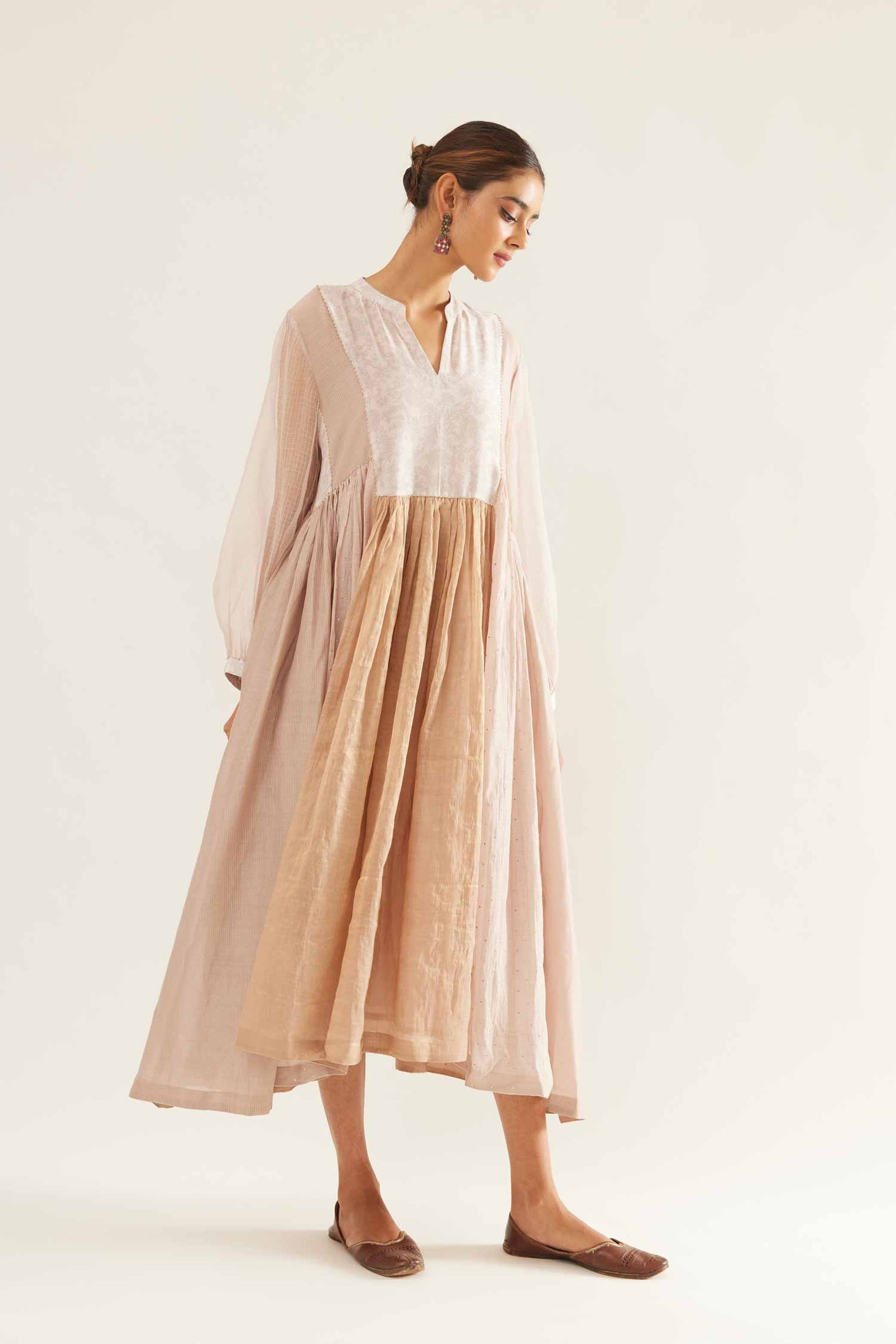 Ouda Bahaar Jhabla dress