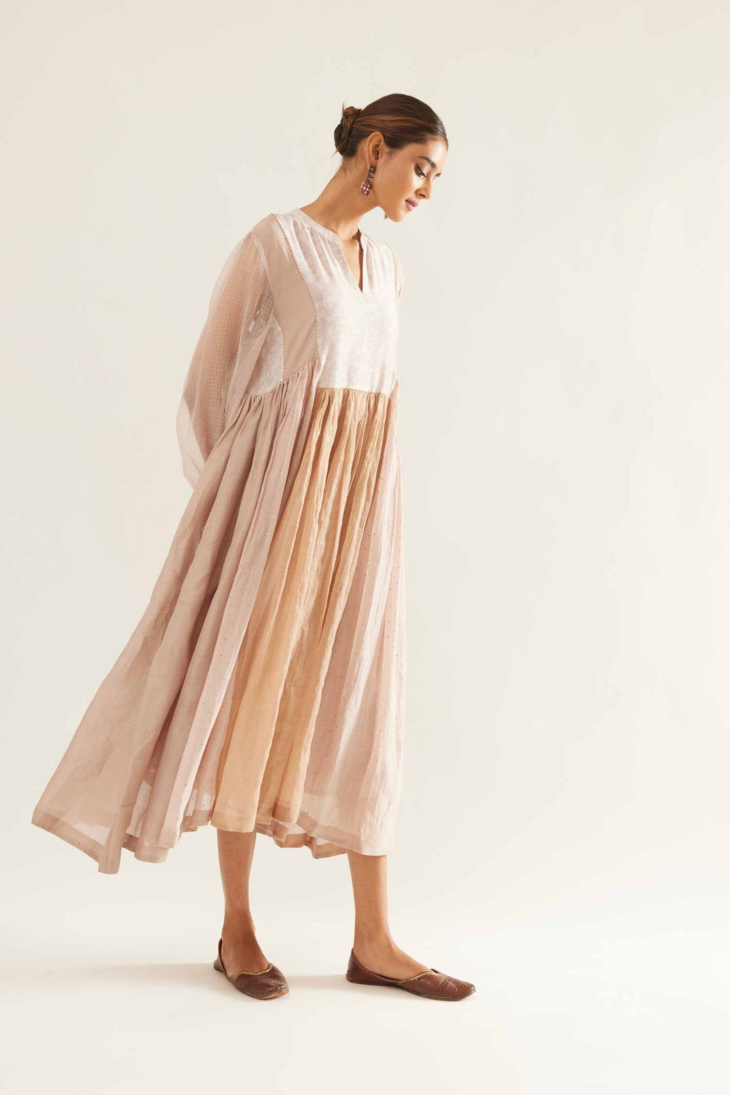 Ouda Bahaar Jhabla dress