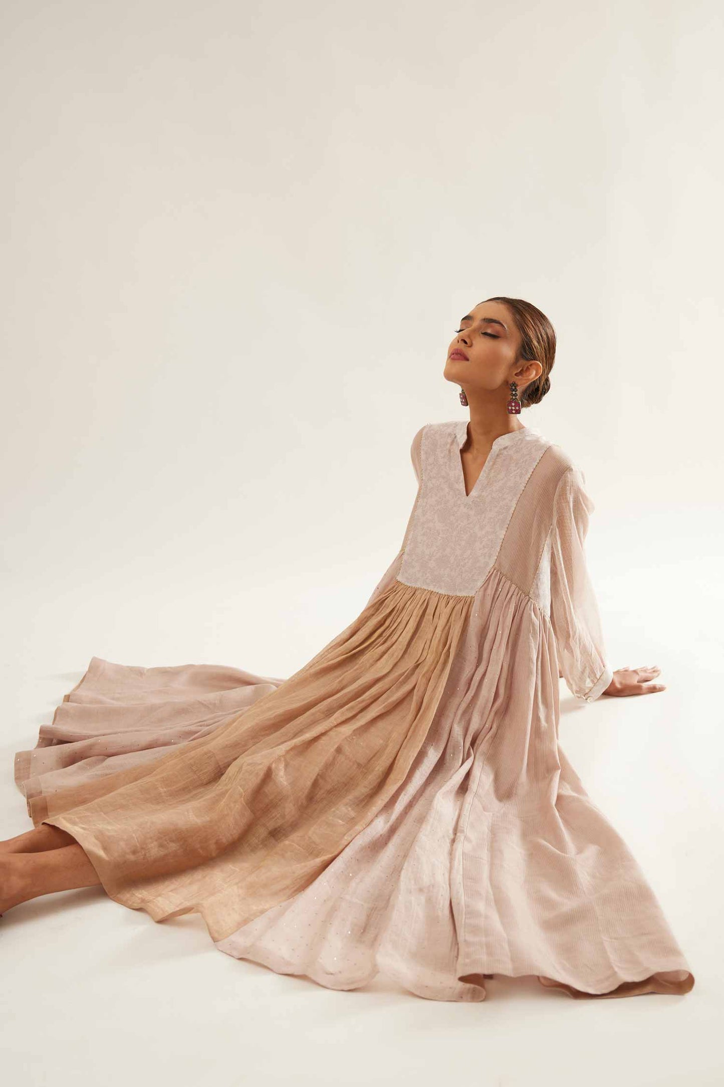 Ouda Bahaar Jhabla dress