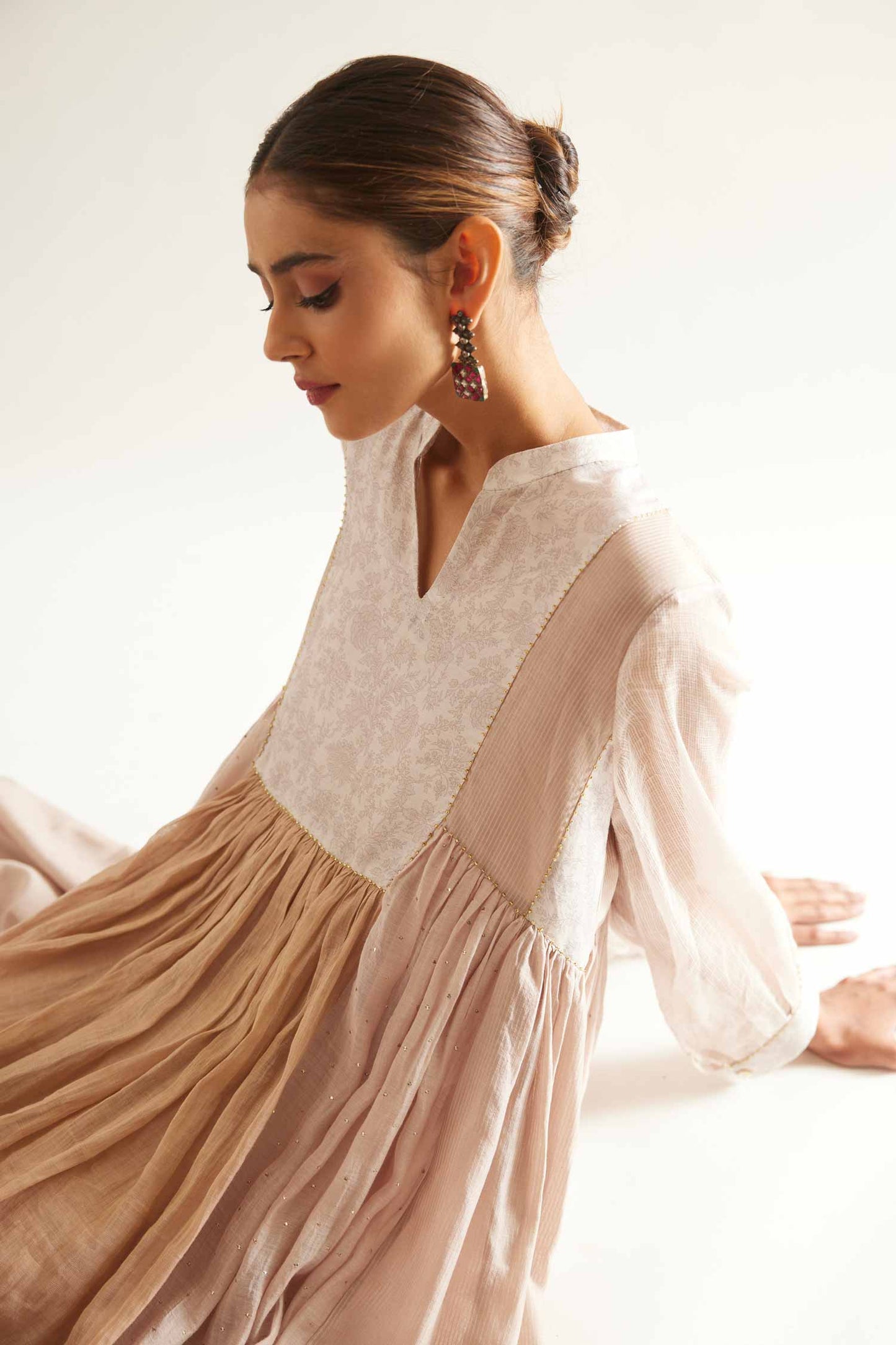 Ouda Bahaar Jhabla dress