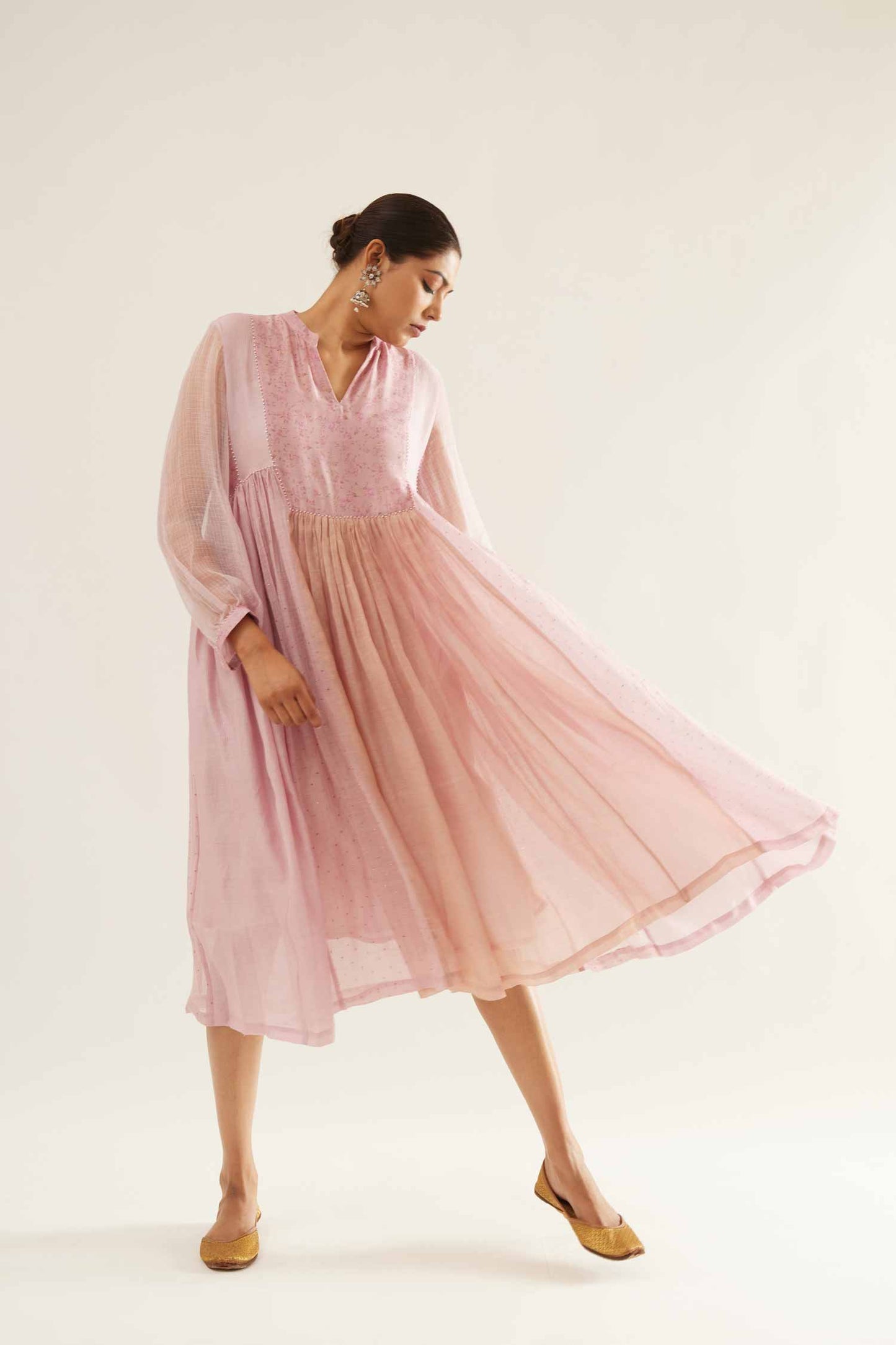 Pyaazi Bahaar Jhabla dress