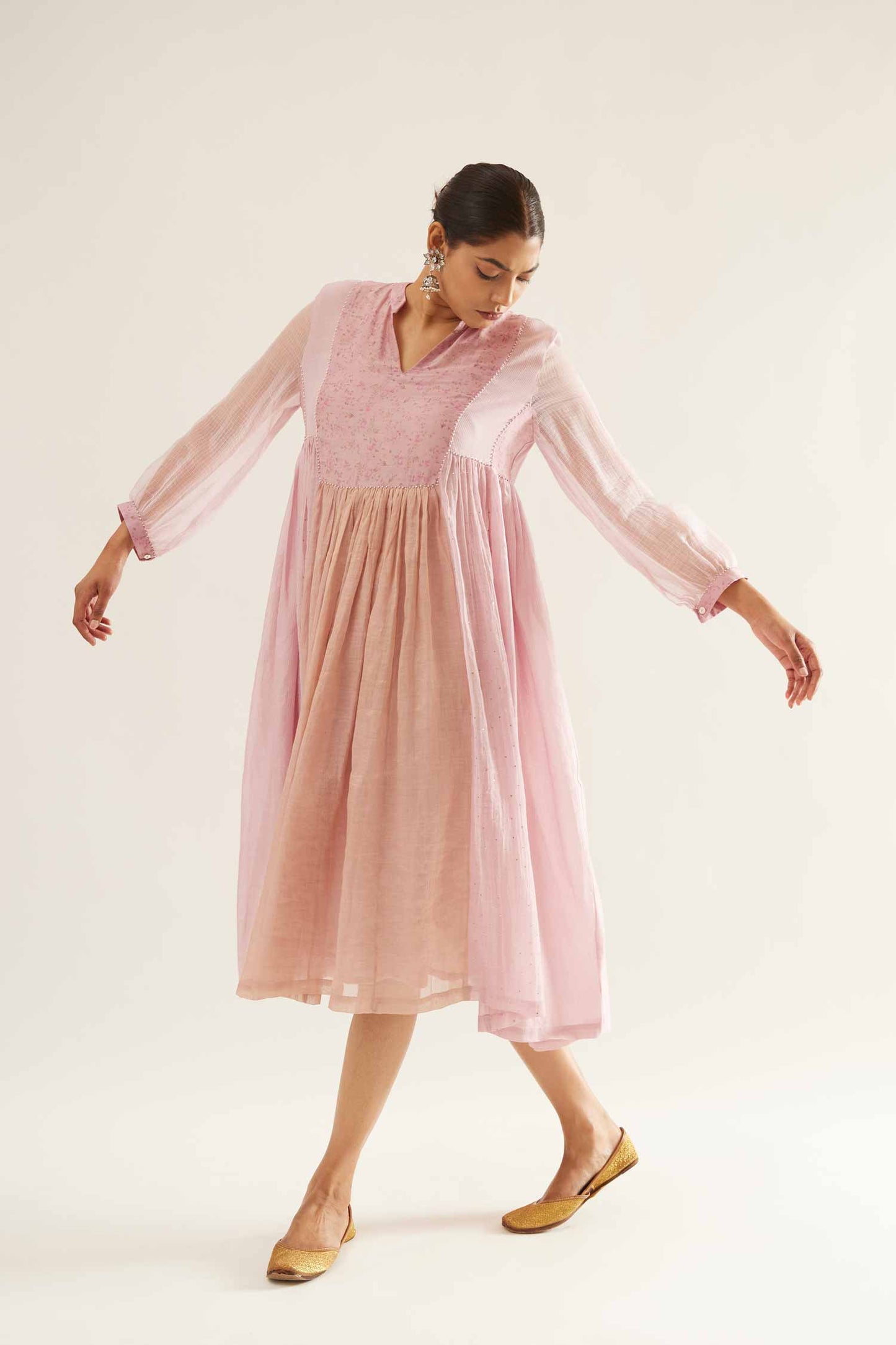 Pyaazi Bahaar Jhabla dress