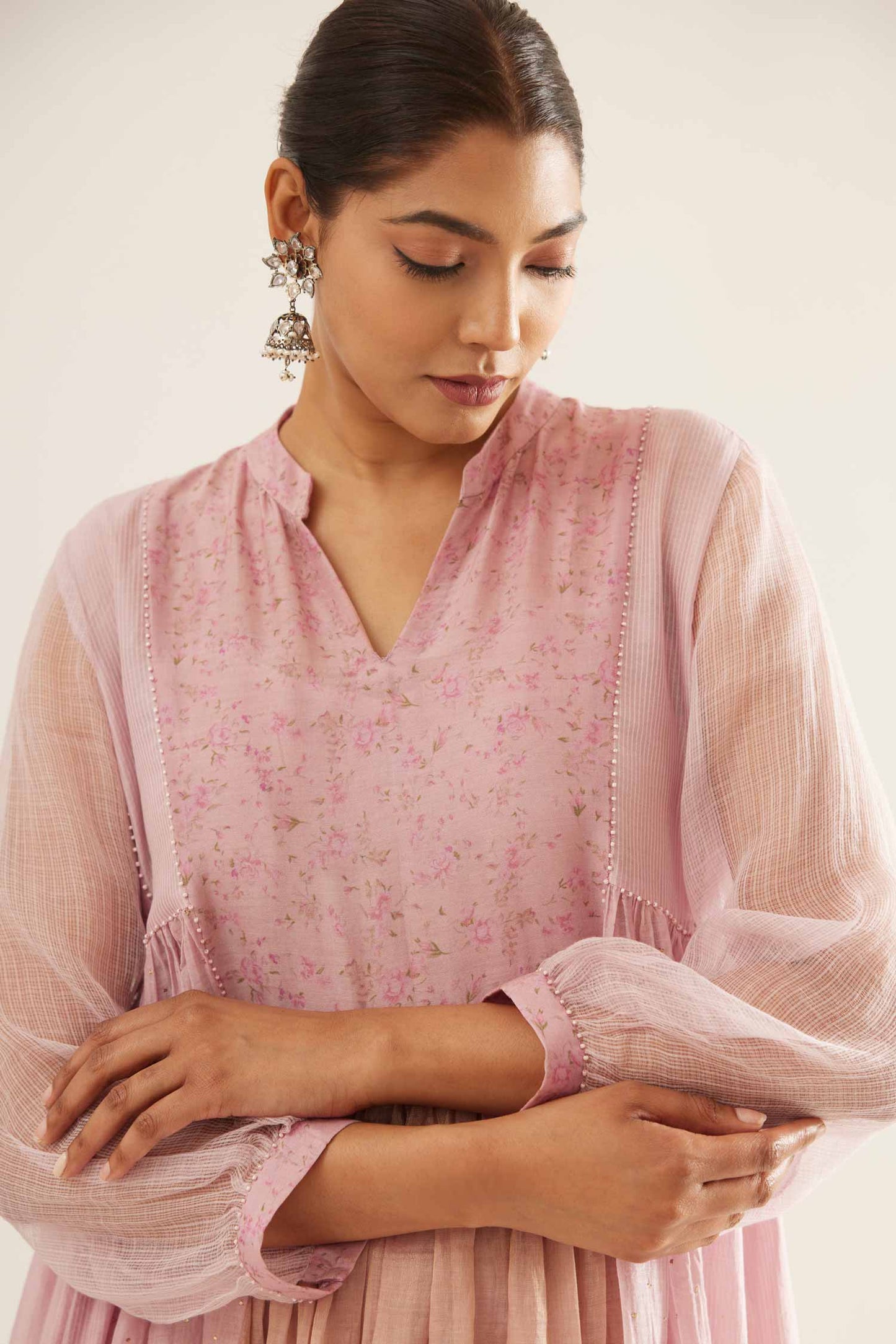 Pyaazi Bahaar Jhabla dress
