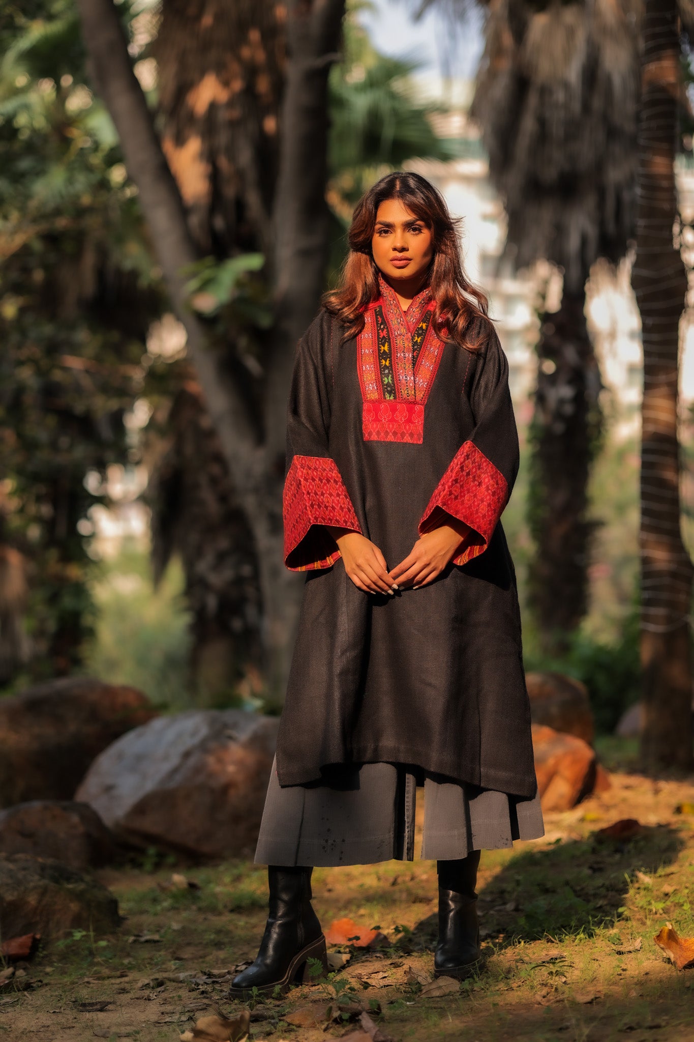 Khiza Meerzai Winter jacket Black