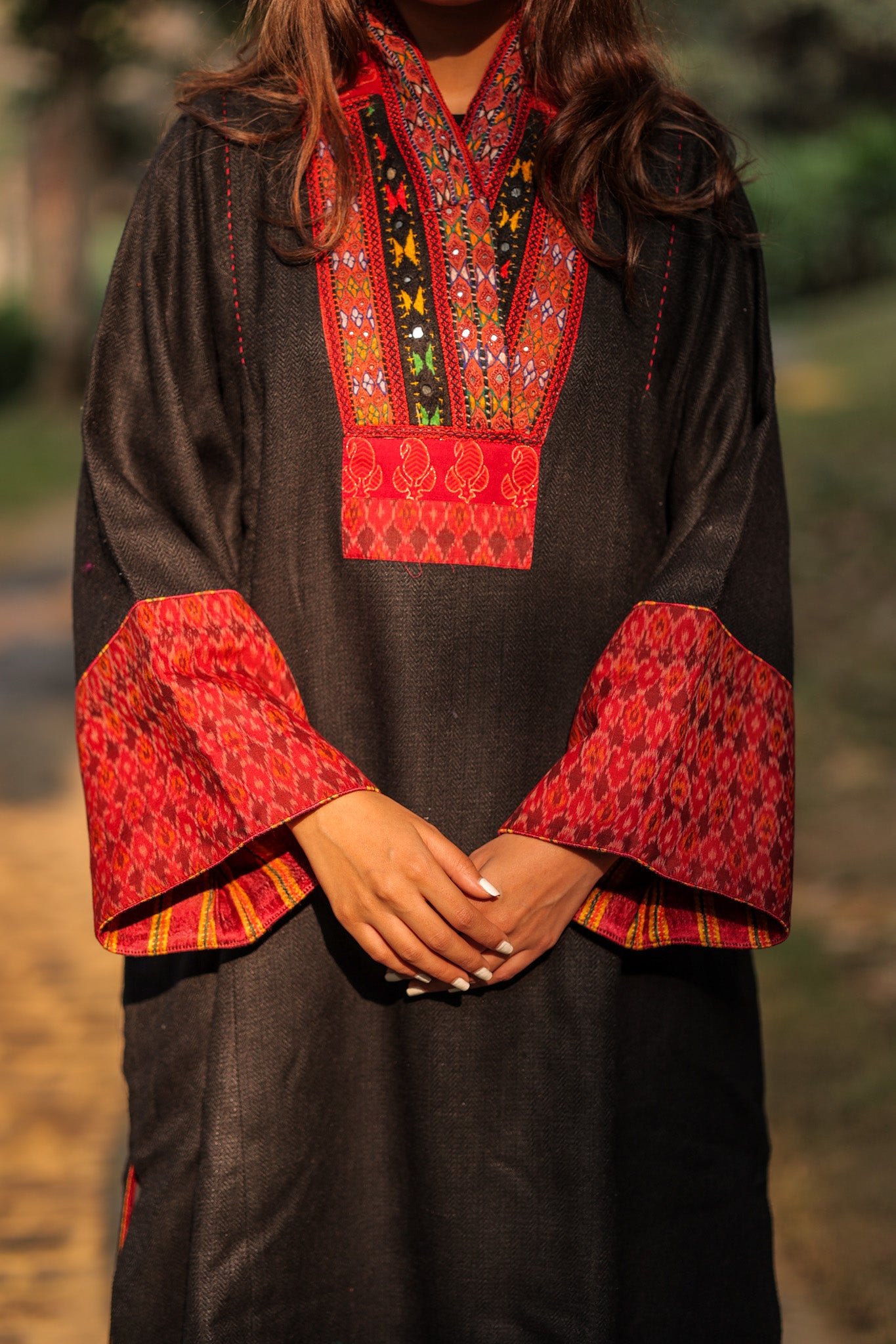 Khiza Meerzai Winter jacket Black