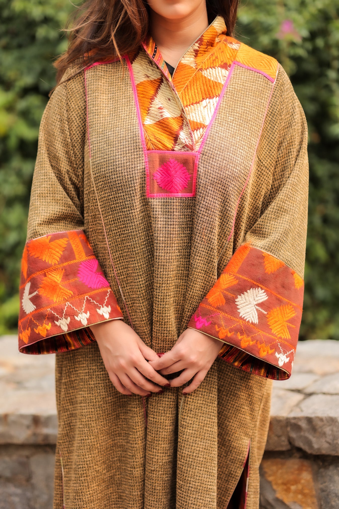 Khiza Meerzai Winter jacket Brown