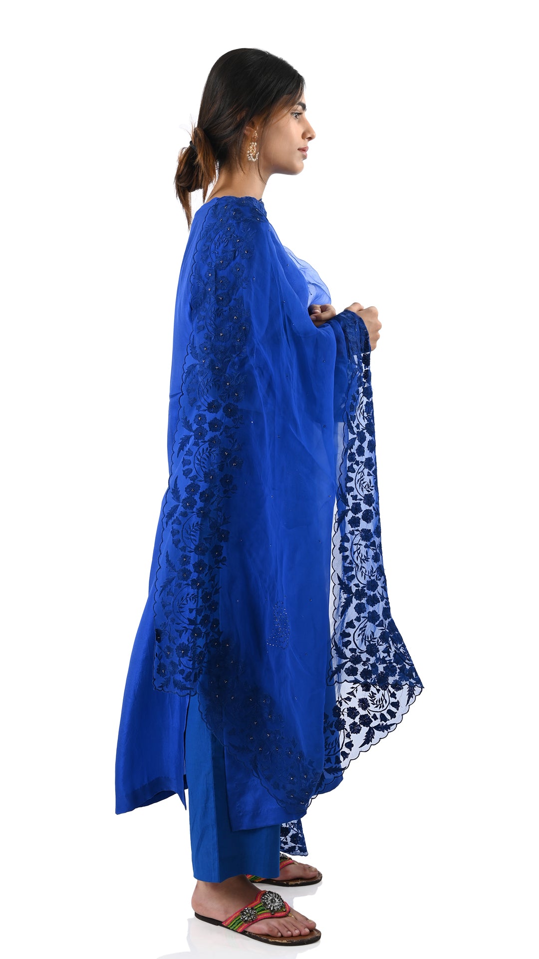 Reshmi Shaista Silk Joda (Neela)