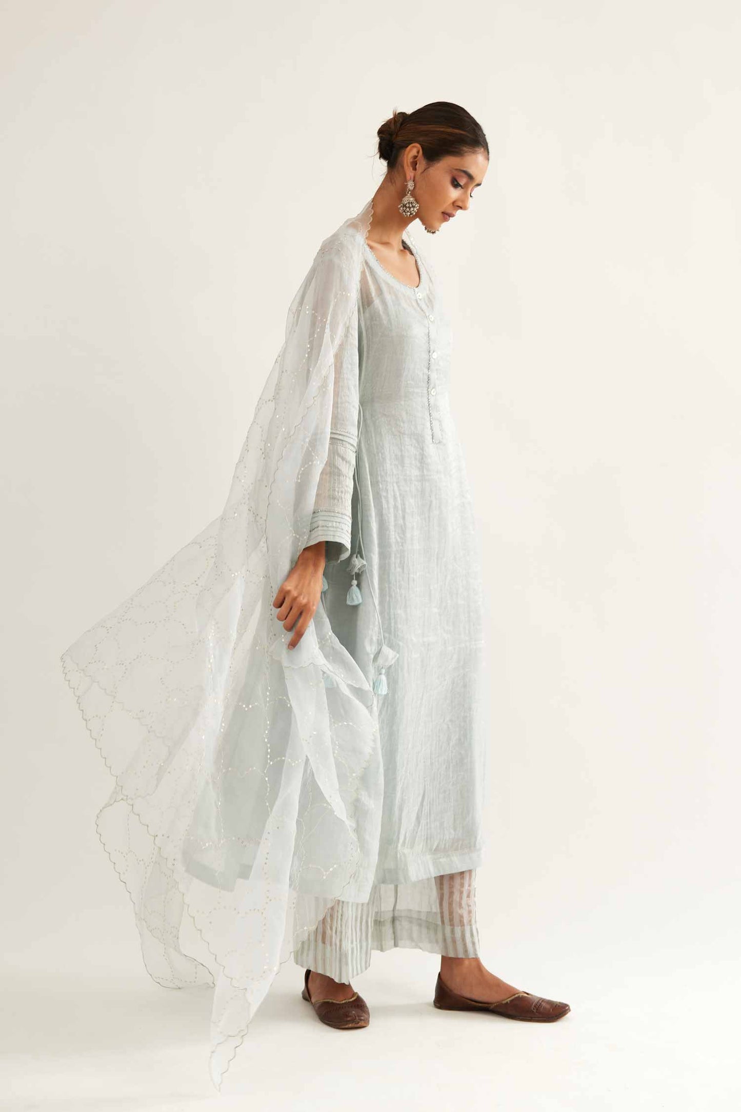 Tissue Sitara Jaal joda (aasmani)