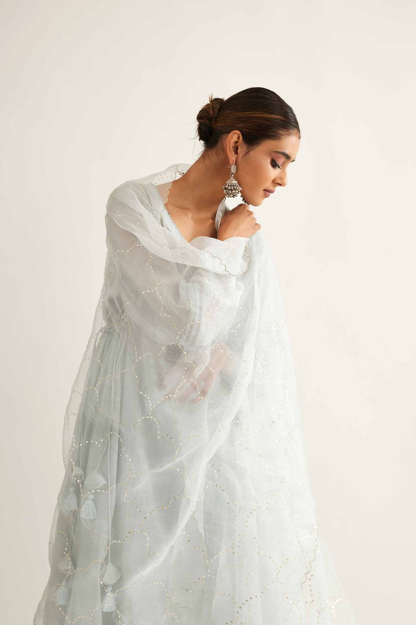Tissue Sitara Jaal joda (aasmani)