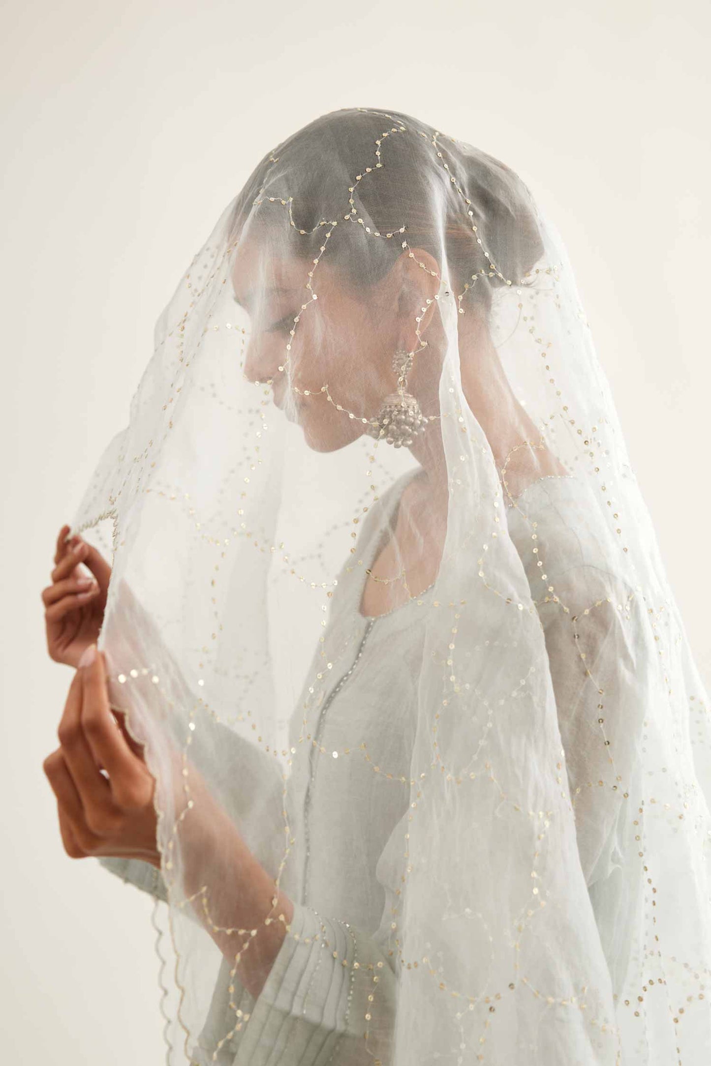 Tissue Sitara Jaal joda (aasmani)