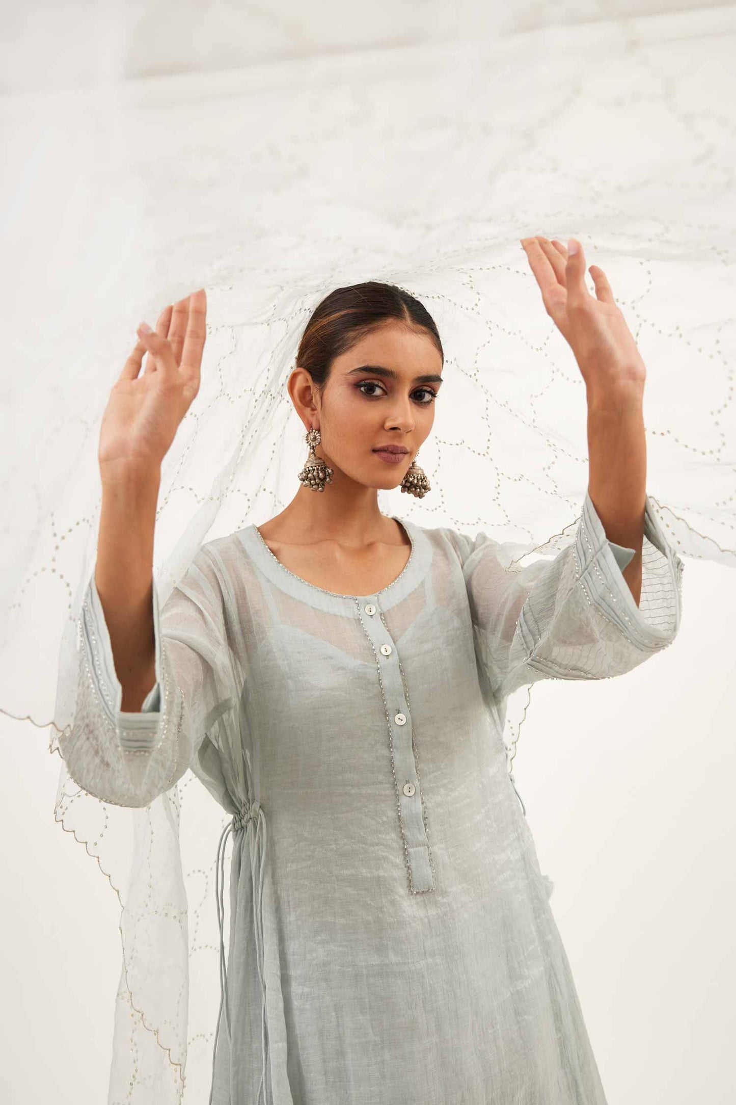 Tissue Sitara Jaal joda (aasmani)