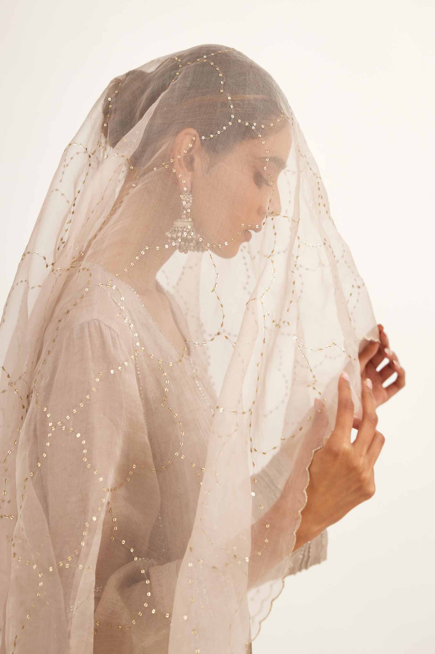 Tissue Sitara Jaal joda (blush)