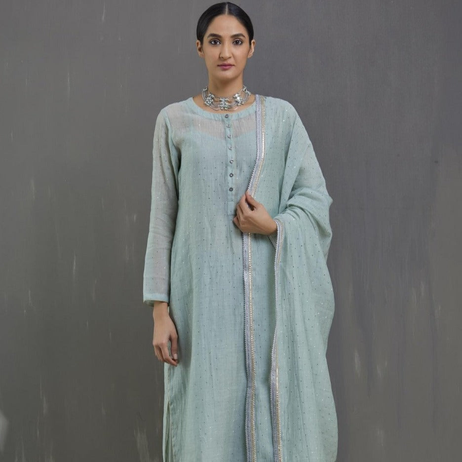 Zohra Jabeen Kamdani Joda- Skyblue