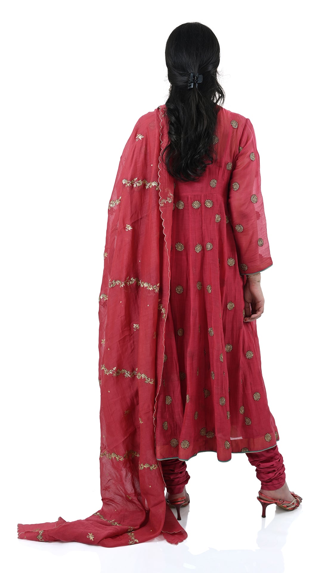 Zoqia Meena Booti Joda- Surkh