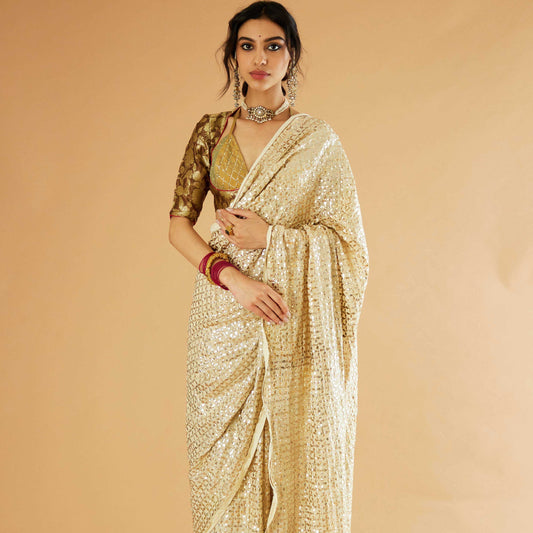 Jugnu Tara saree- Jhilmil