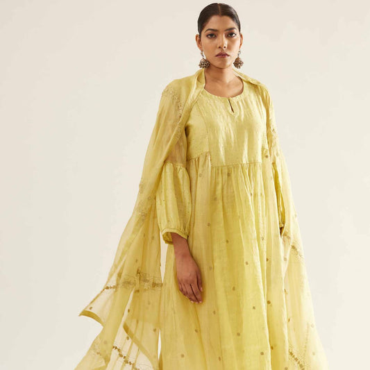 Kota ki Kahani Lemon Yellow joda