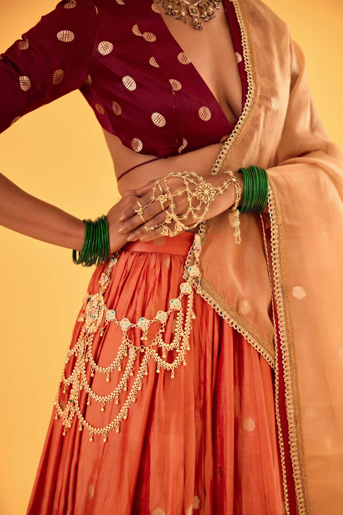 Madhubala Lehenga (Aatish)