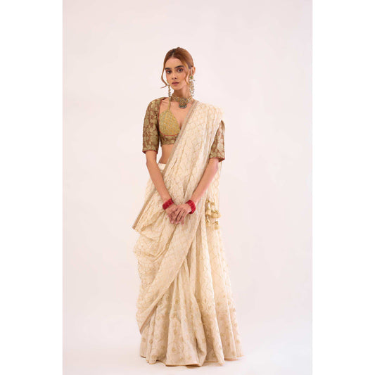 Meenakshi Devi Lehenga Gandumi