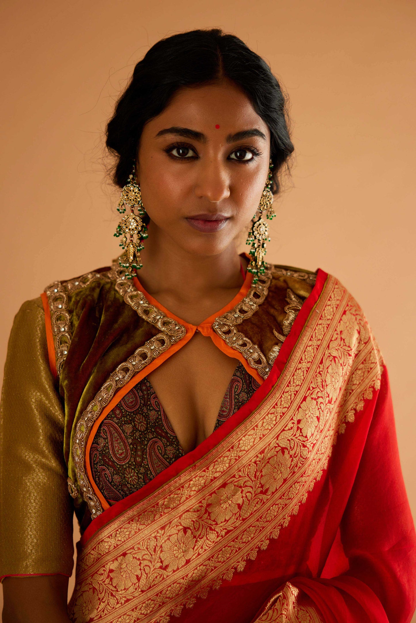 Padmavati saree- Narangi