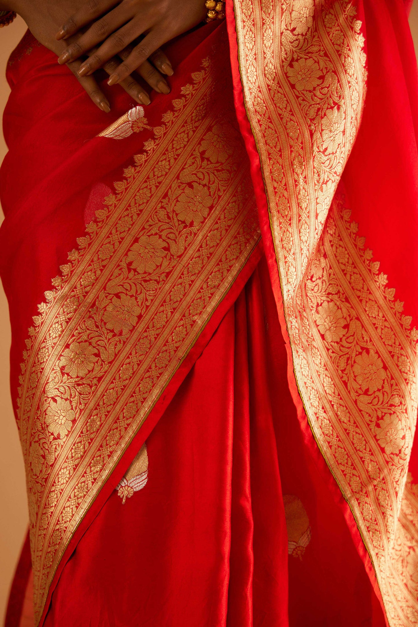 Padmavati saree- Narangi