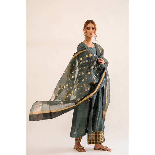 Shumaila joda Kaahi Dark Green