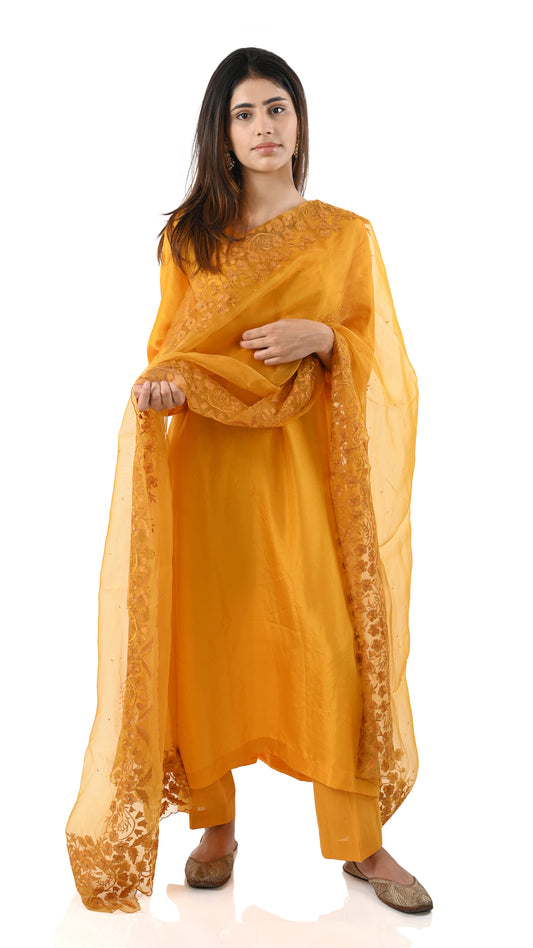 Reshmi Shaista Silk Joda (Peela)