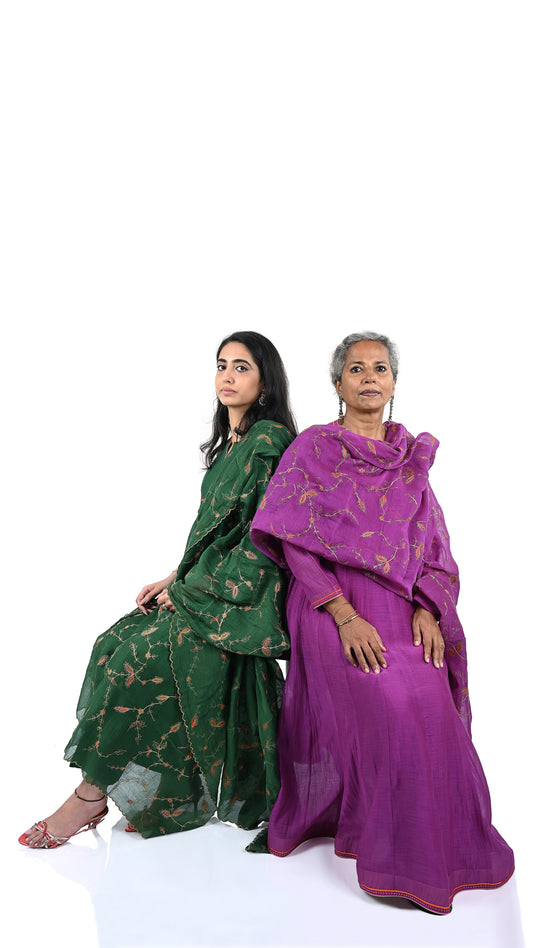 Mahenoor Joda- Kaasni (plum)